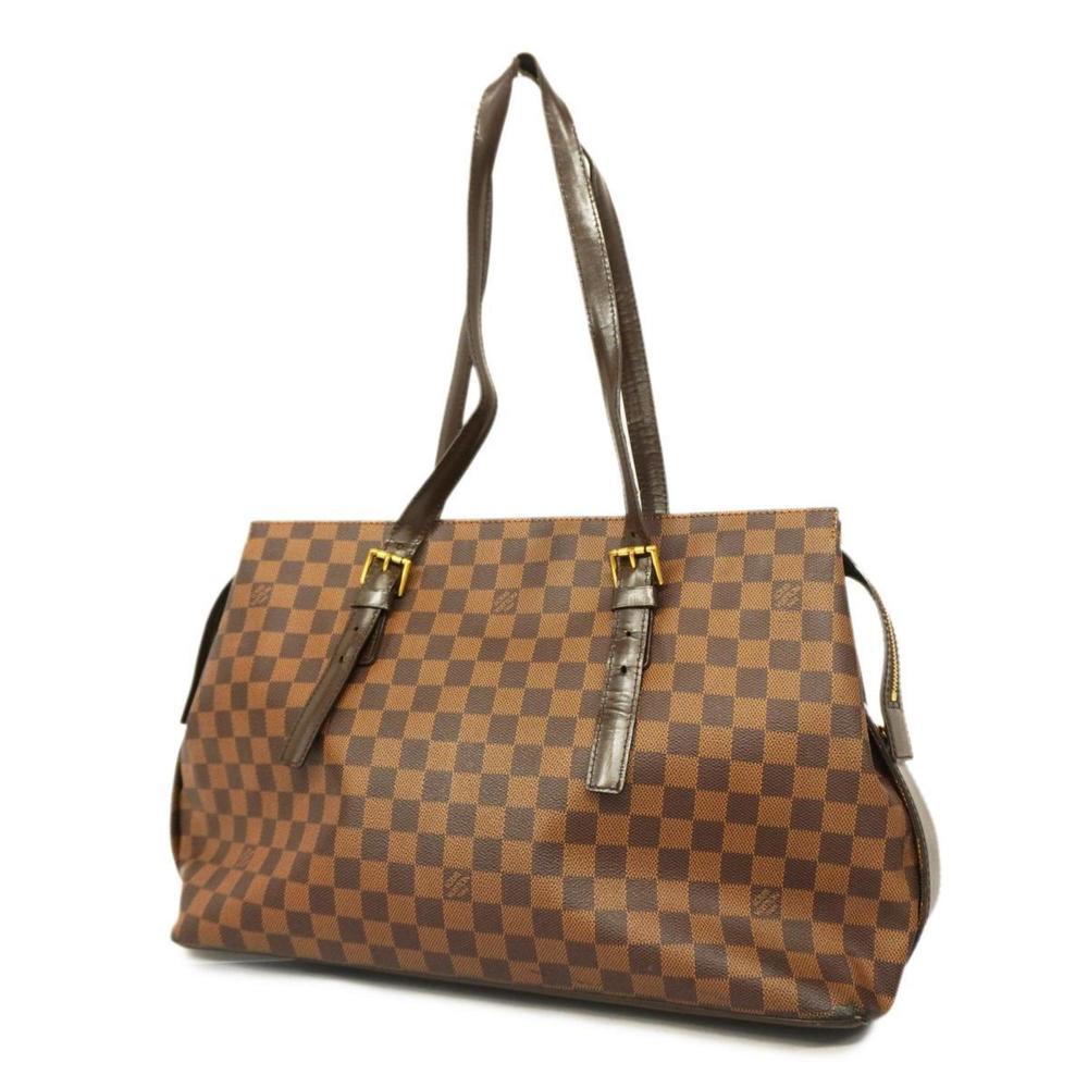 Louis Vuitton Brown Damier Checkered Tote